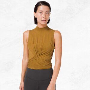 Lululemon Time to Restore Mock Neck Tank